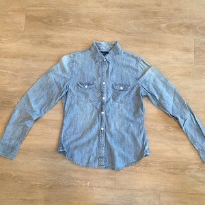 AE Denim Button Down